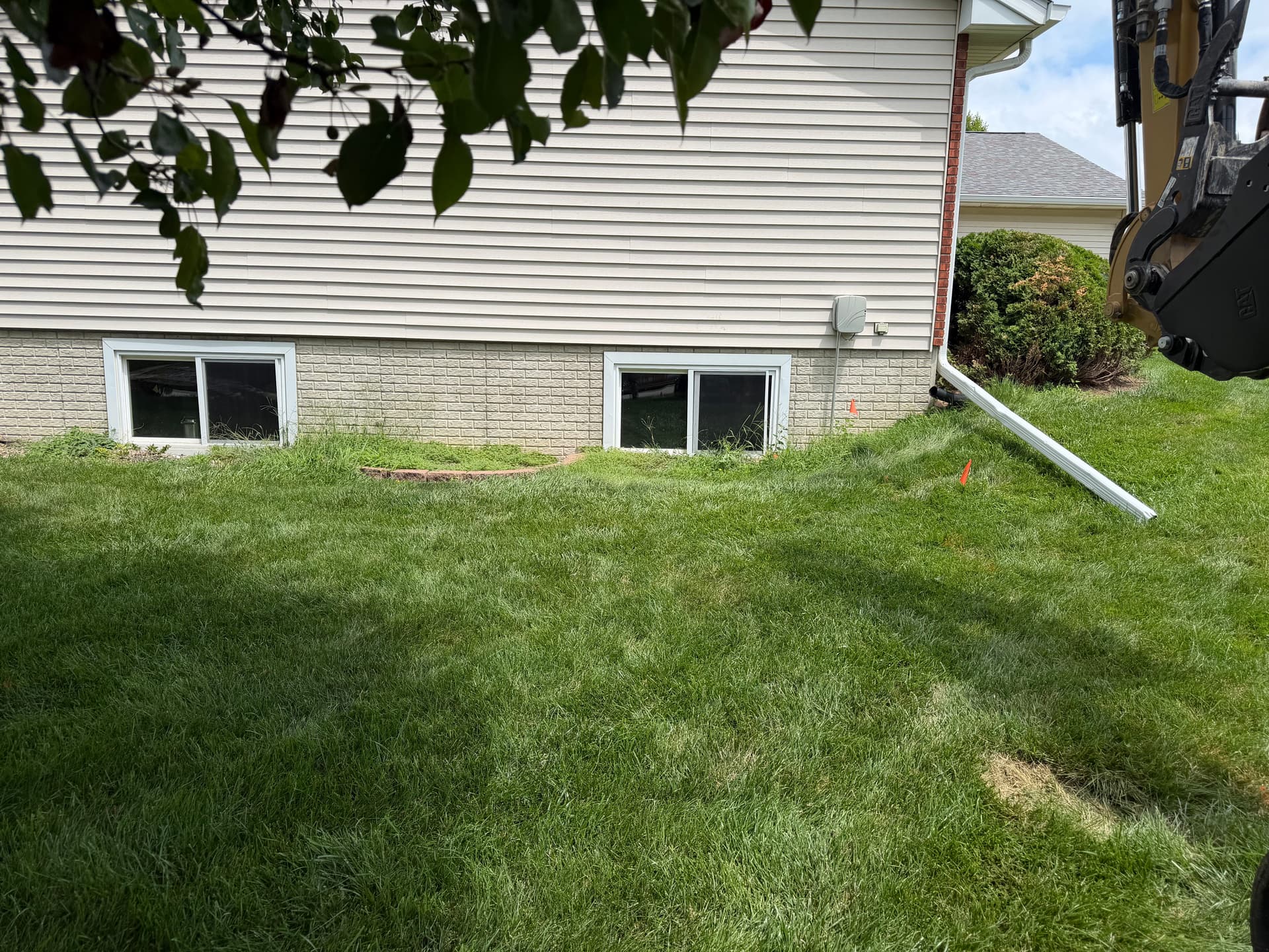 Basement Excavation for a New Egress Window Install