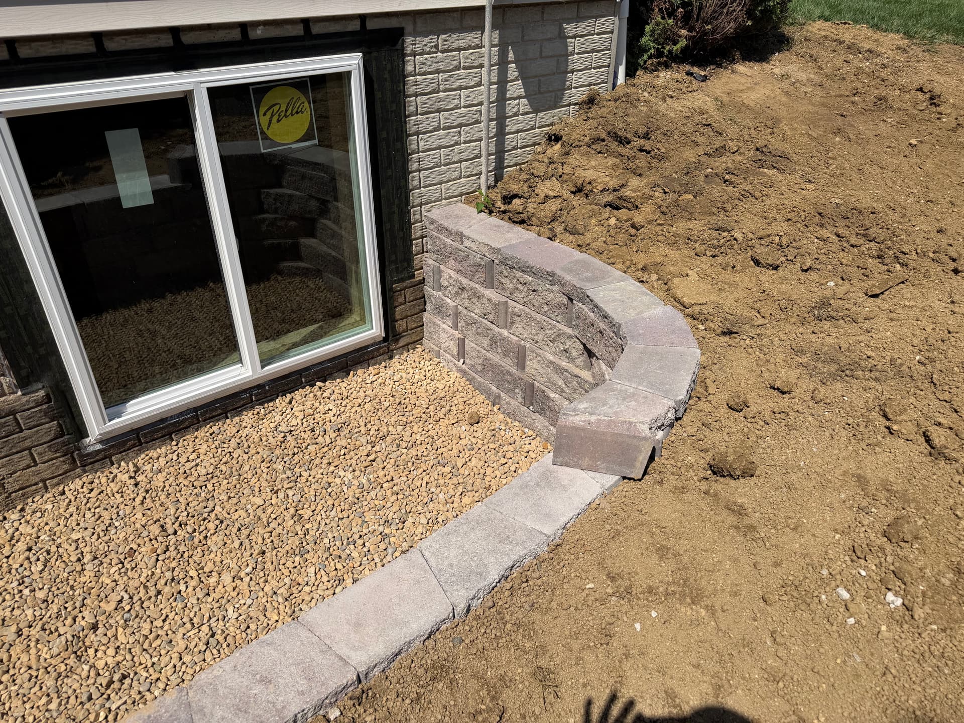 Retaining Wall Build for an Egress Window That Actually Works