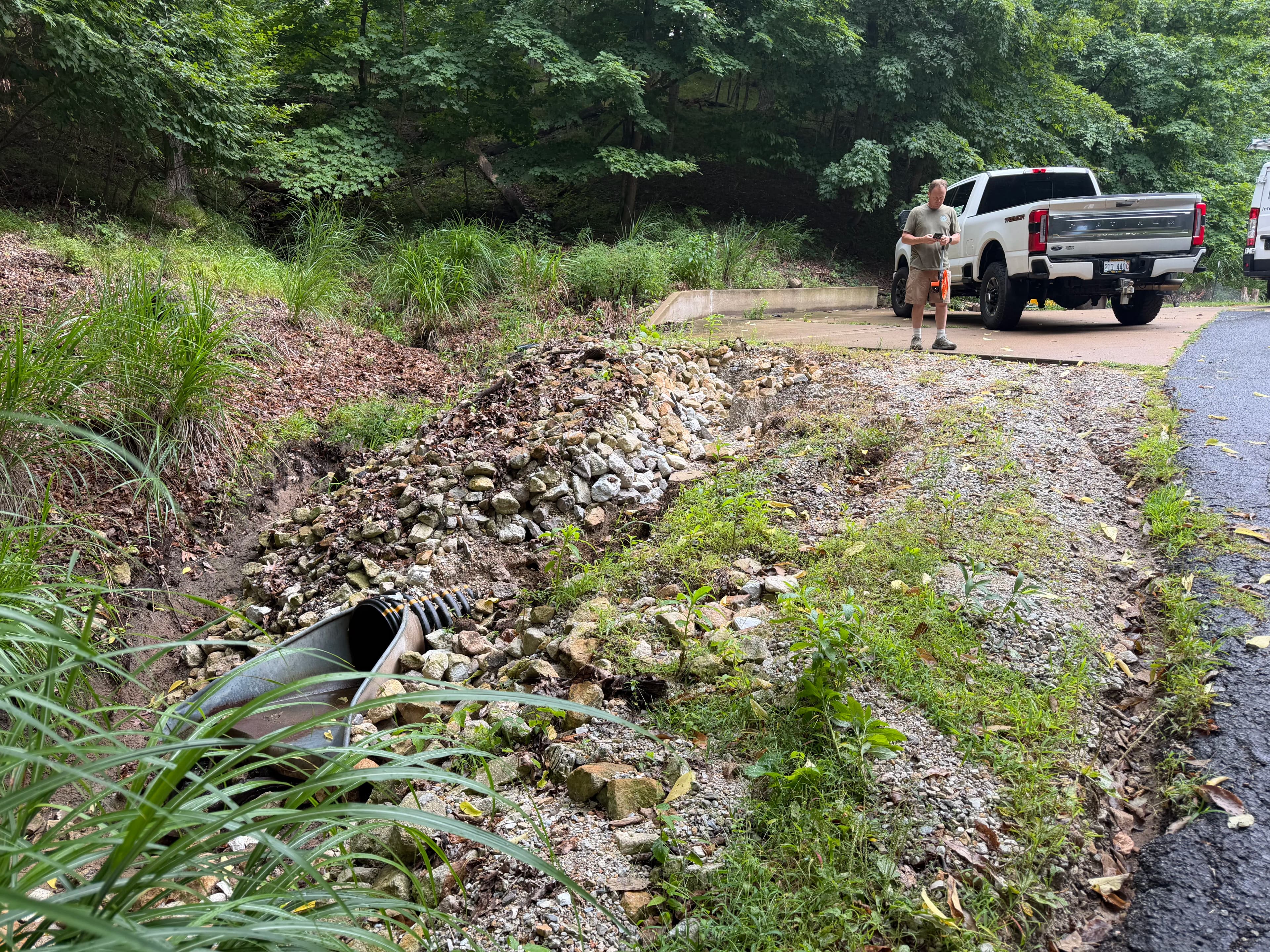 Project Retaining Wall and Drainage Overhaul on a Sloped Property image