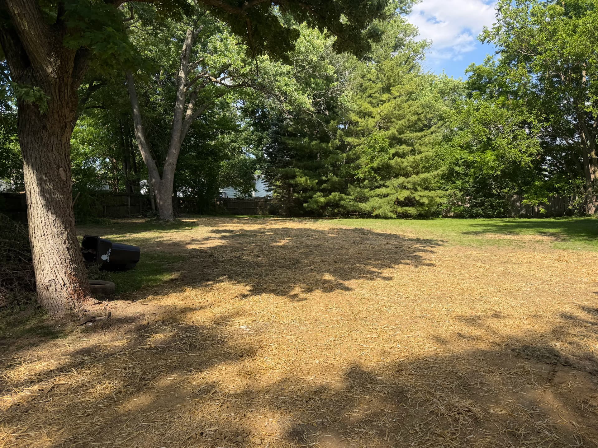 Gallery photos for Garage Demo, Regrading, and Seeding Done Right: Image #4