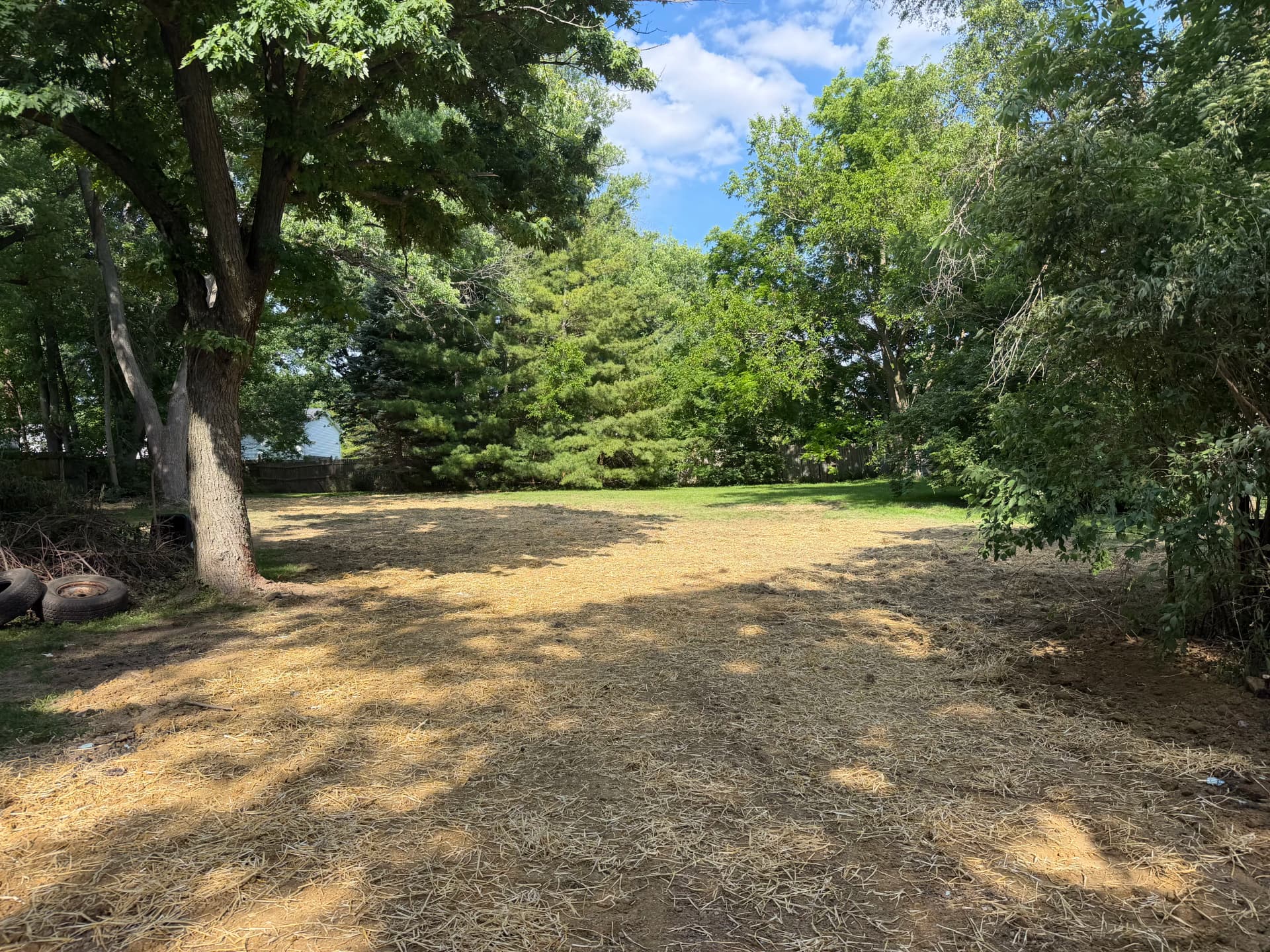 Gallery photos for Garage Demo, Regrading, and Seeding Done Right: Image #3