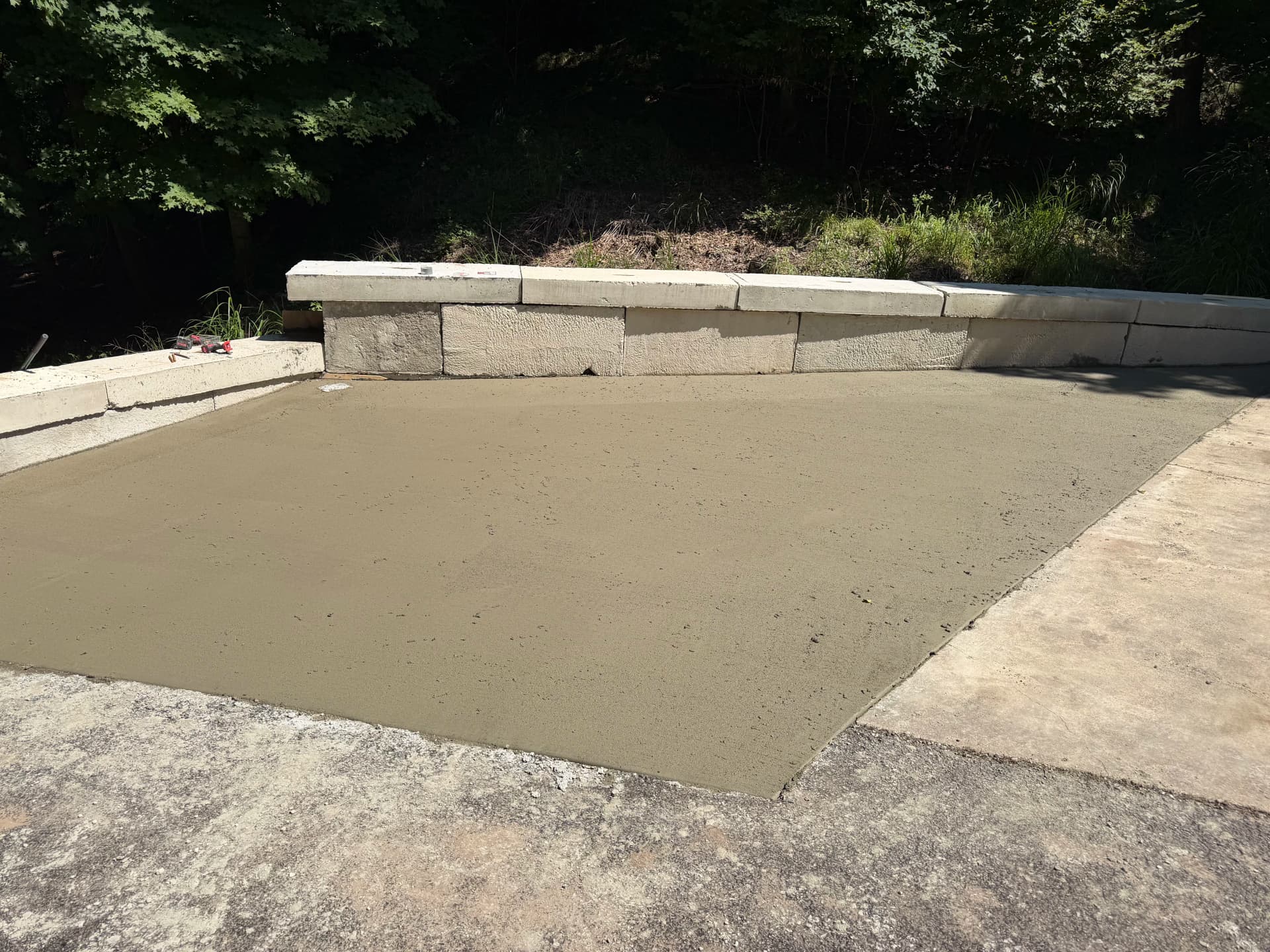Gallery photos for Retaining Wall and Drainage Overhaul on a Sloped Property: Image #1